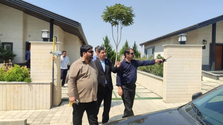 اسماعیل سجادی منش از مجتمع اقامتی کوثر البرز بازدید کرد
